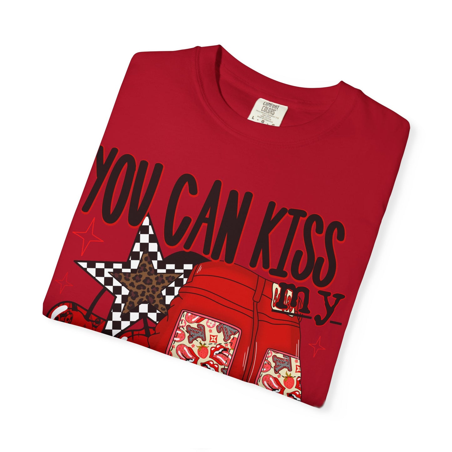 Graphic T-Shirt — "You Can Kiss My Mexican Ass" Boxing Gloves Design