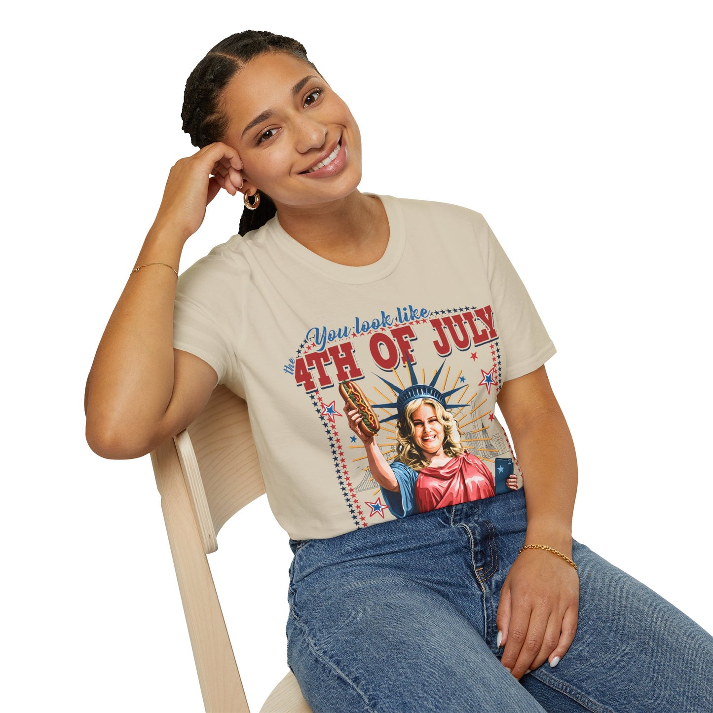 4th of July Hot Dog T-Shirt