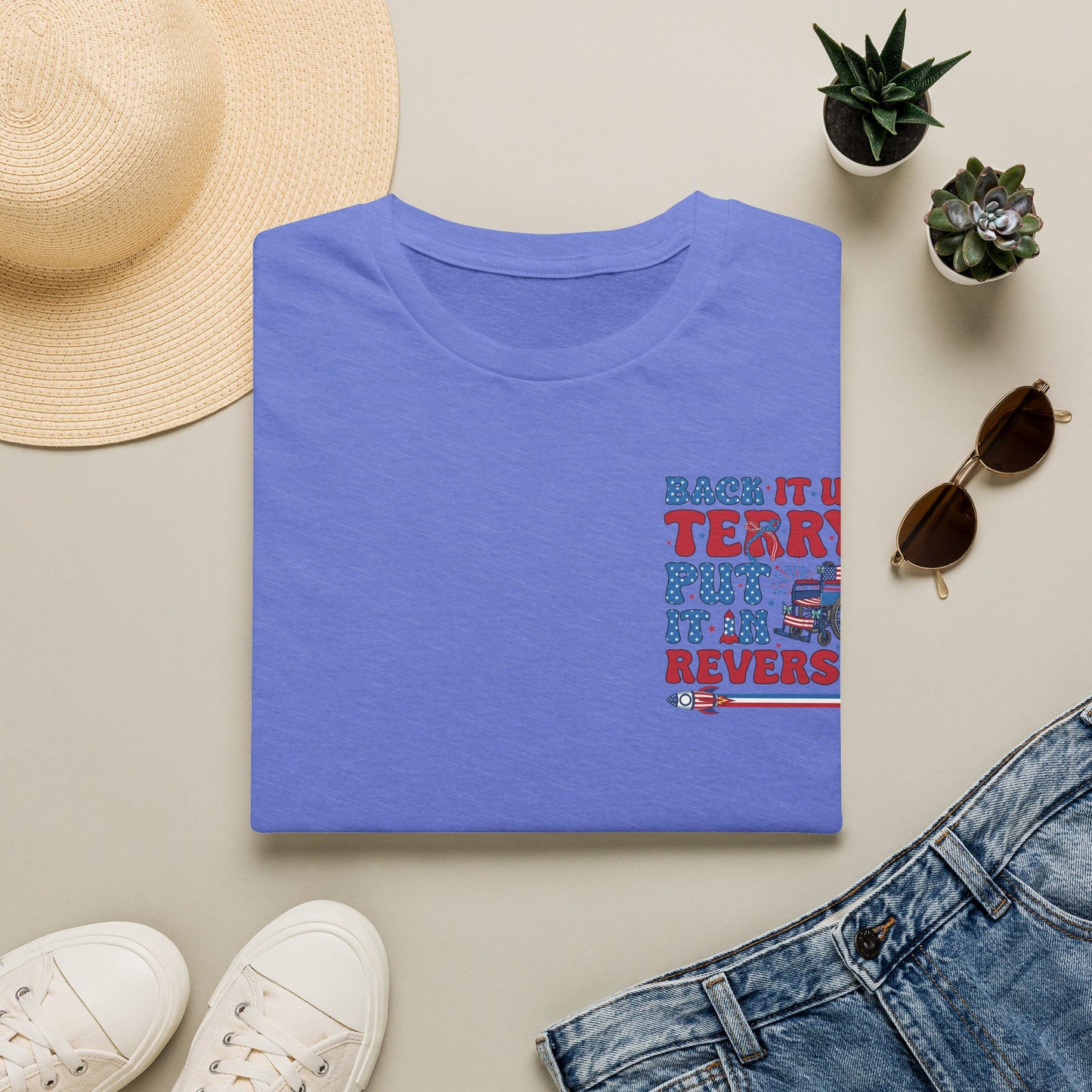 "Back It Up Terry Put It In Reverse" Graphic Tee