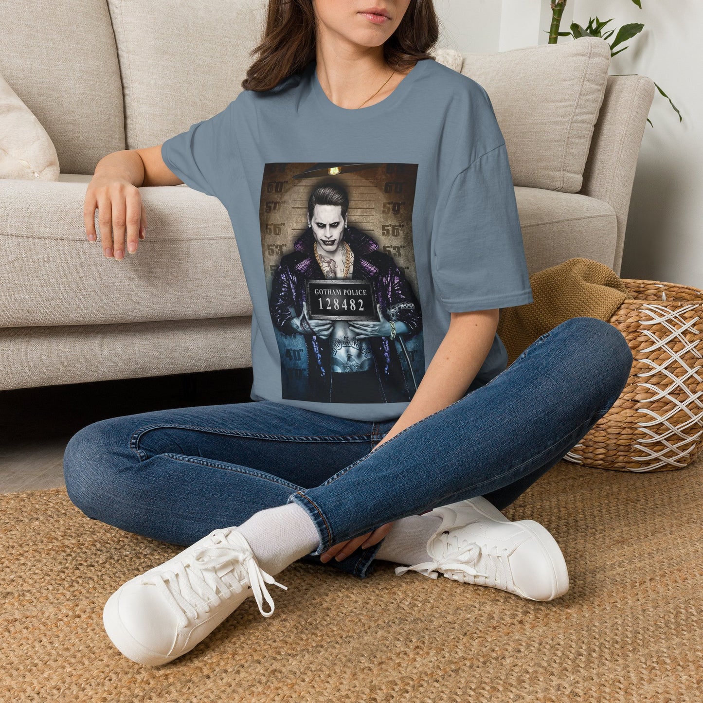 Joker Mugshot Graphic T-Shirt