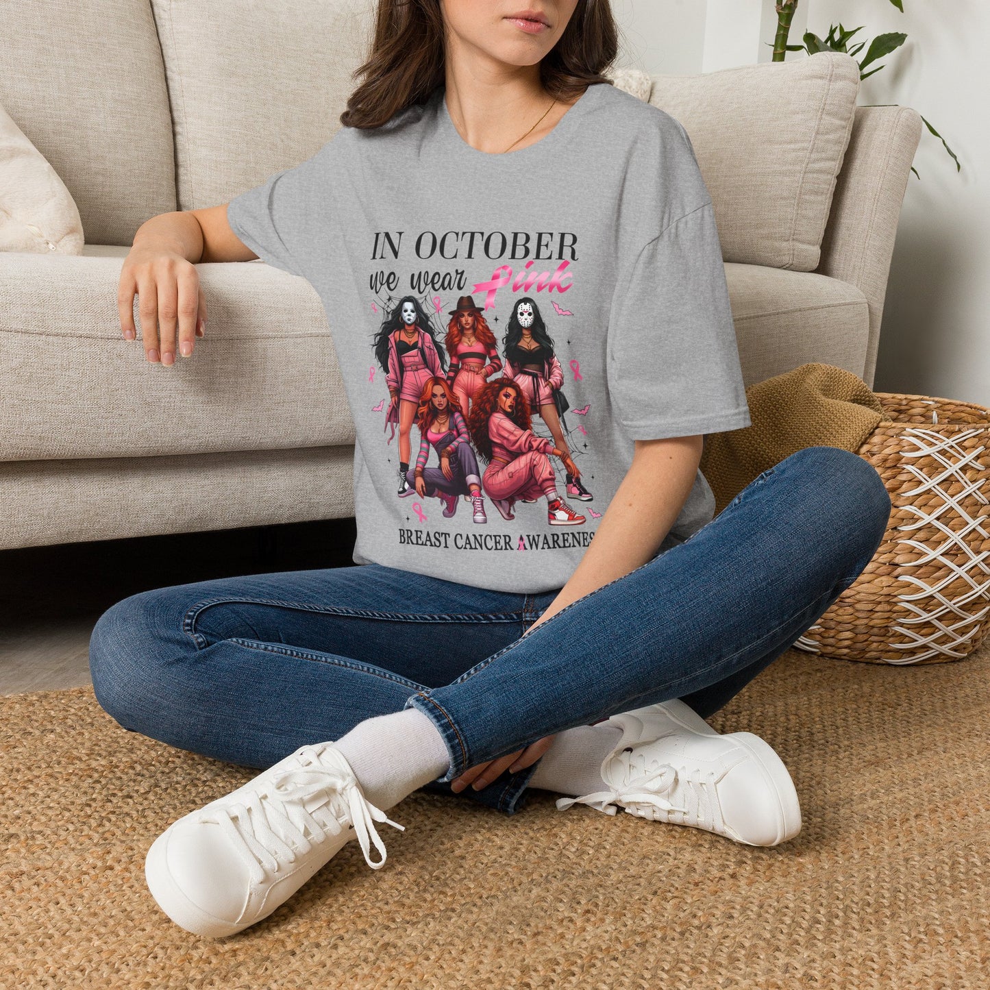 Breast Cancer Awareness "In October We Wear Pink" tee