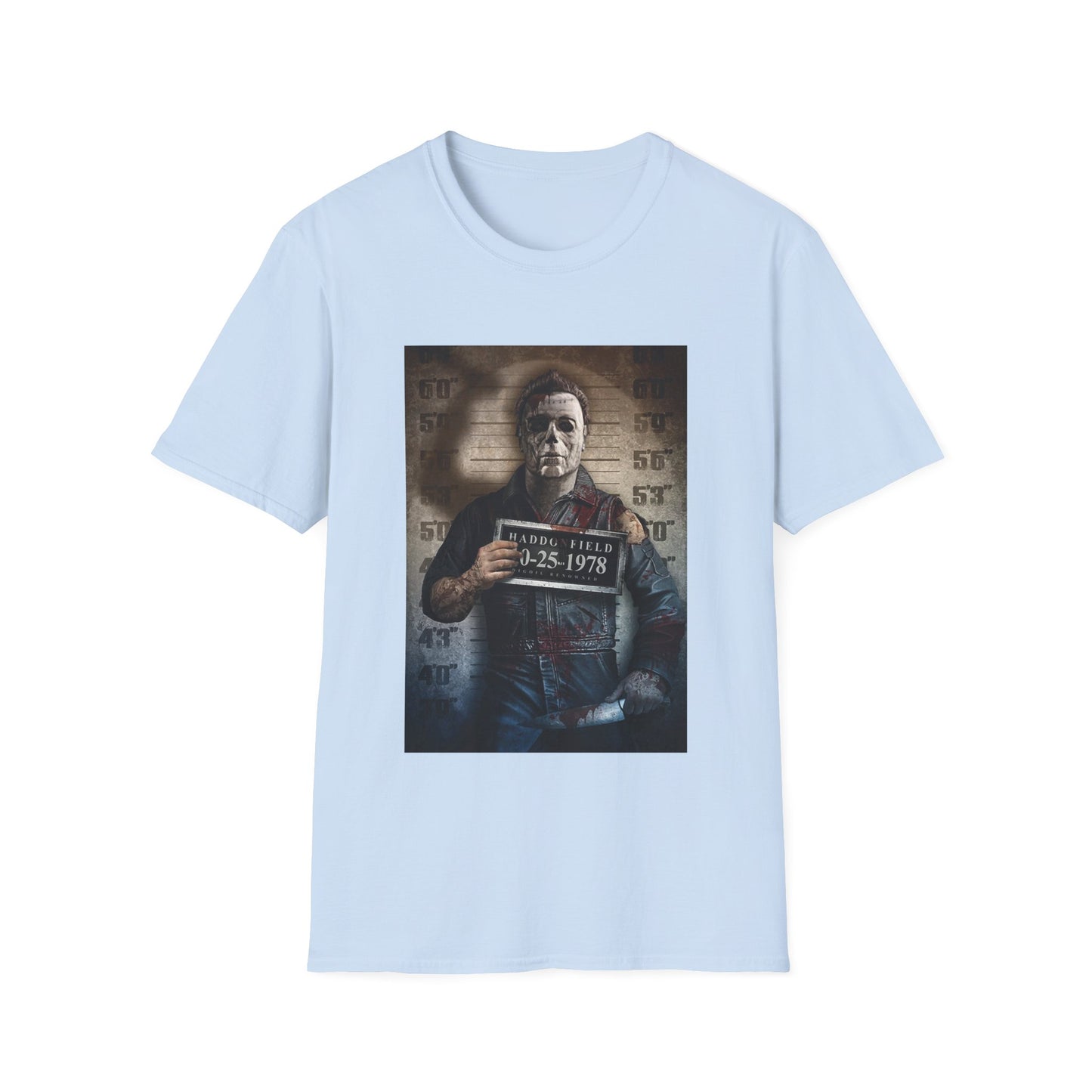 Mugshot Michael Myers Halloween T‑Shirt