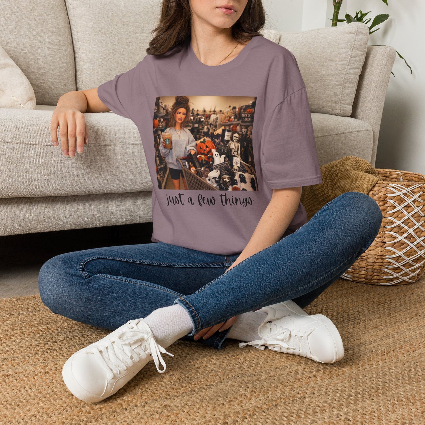 Halloween 'Just a Few Things' Cozy Fall Tee