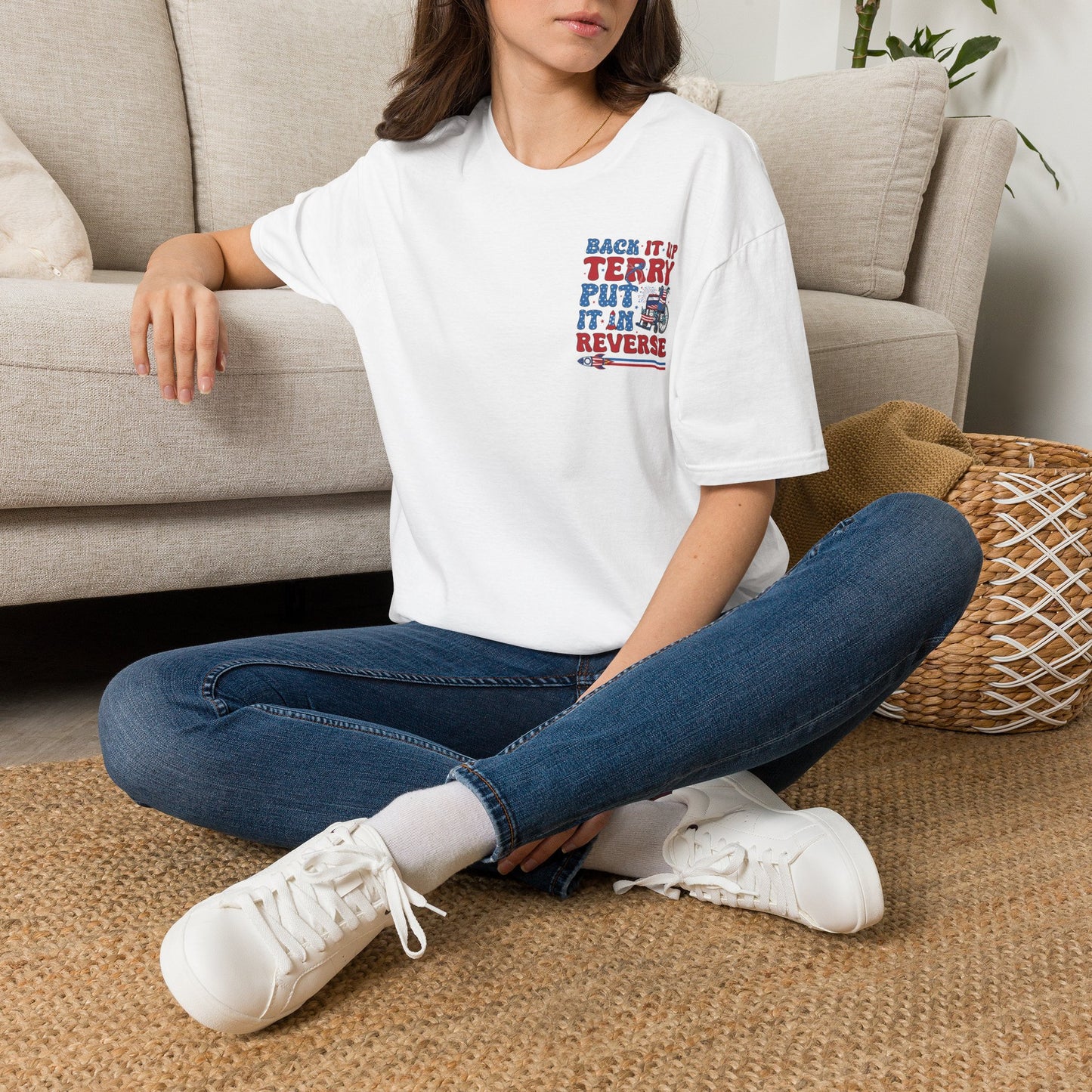 "Back It Up Terry Put It In Reverse" Graphic Tee