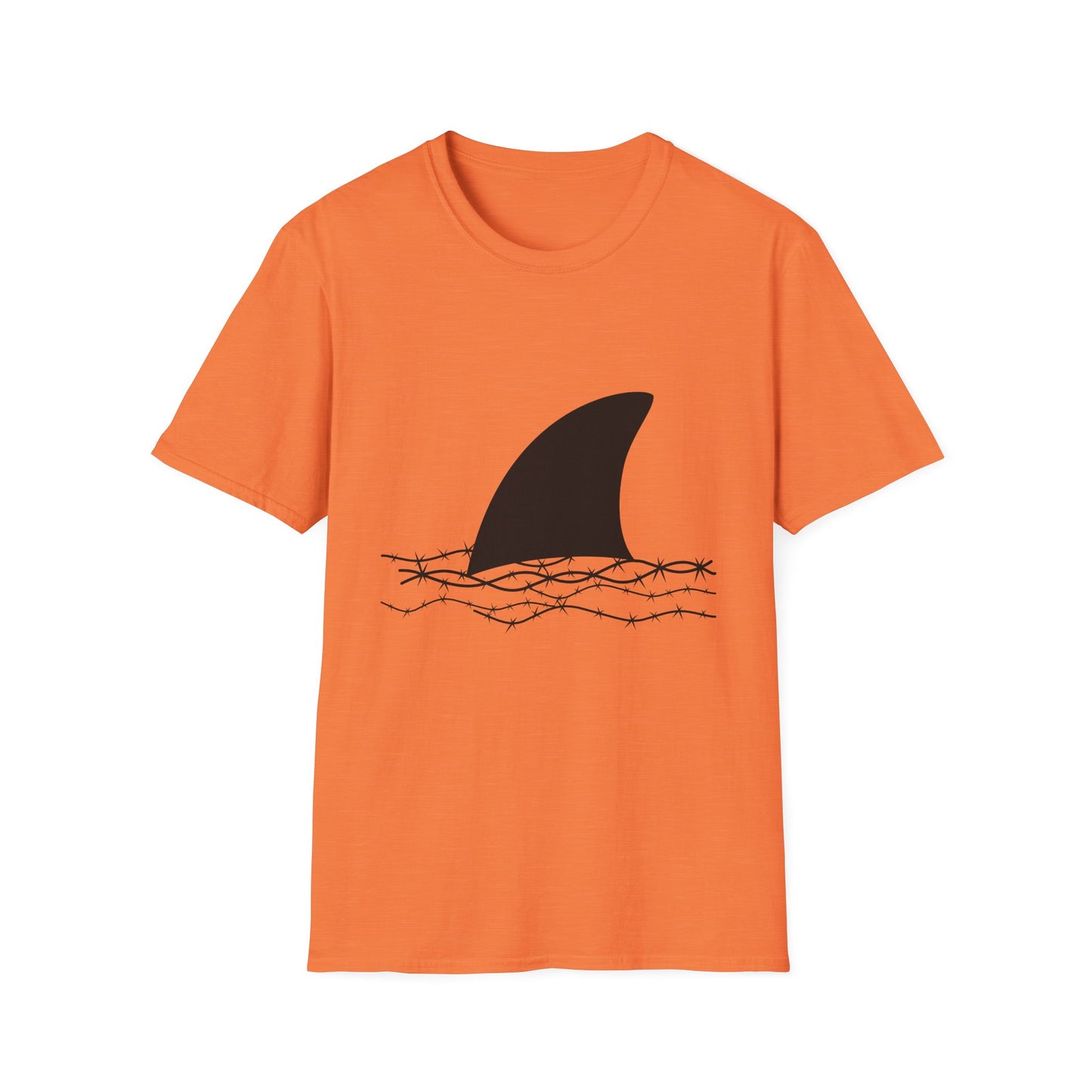 Shark Fin Graphic T-Shirt