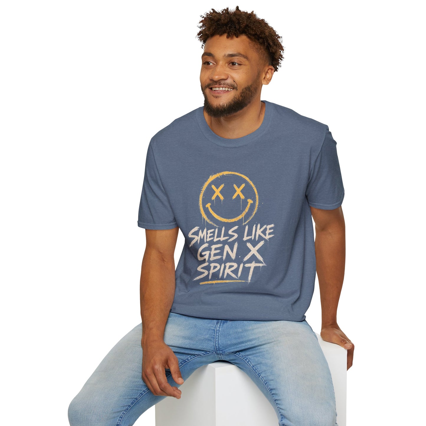 Smells Like Gen X Smiley Tee