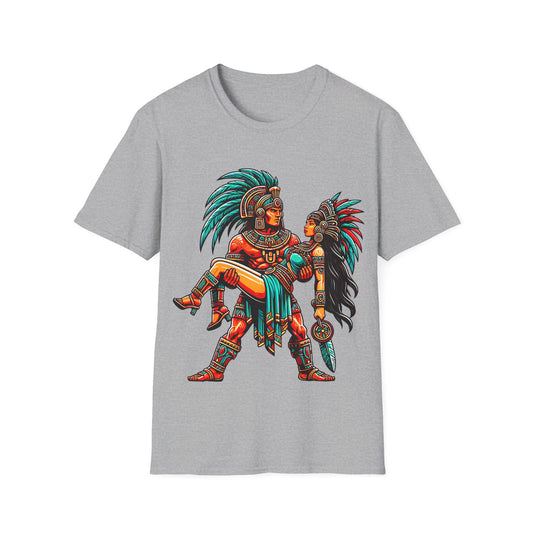 Aztec Warrior Couple T-Shirt