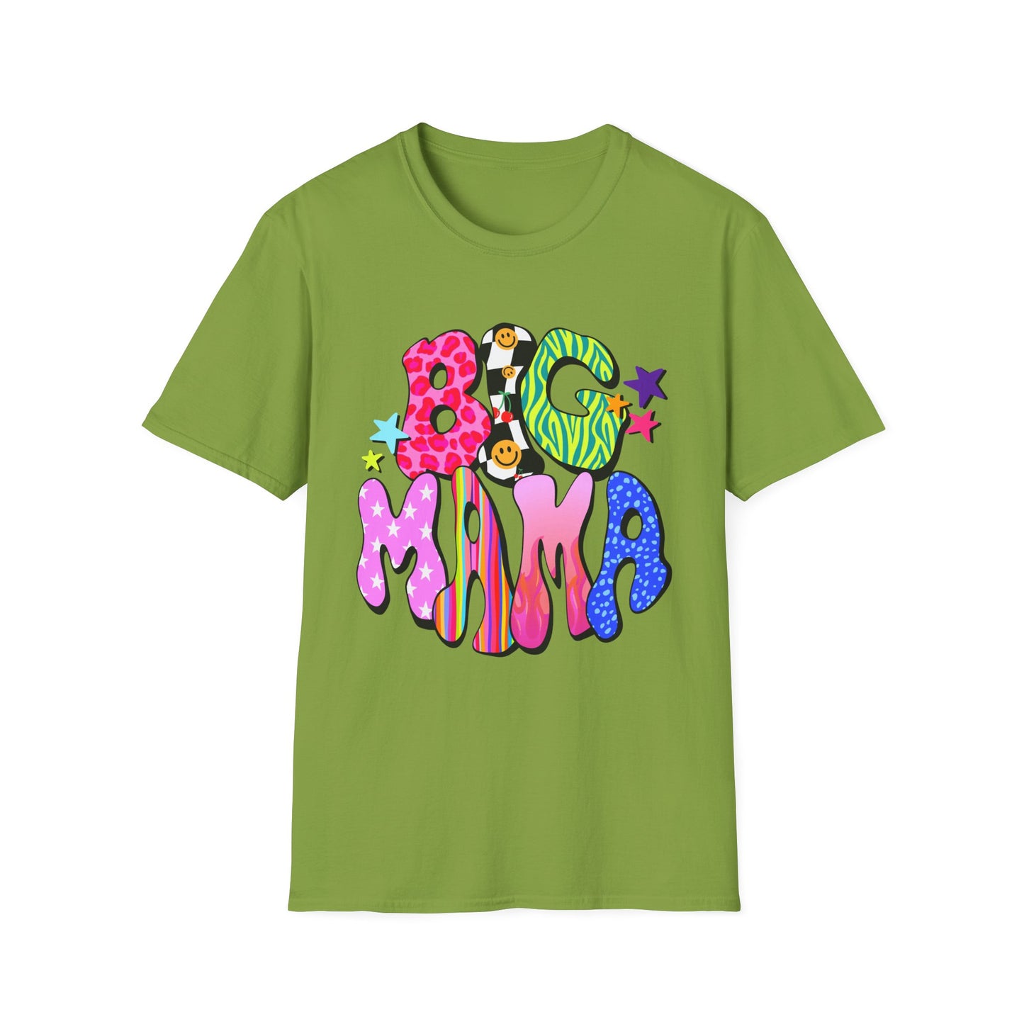Big Mama Colorful Graphic Tee