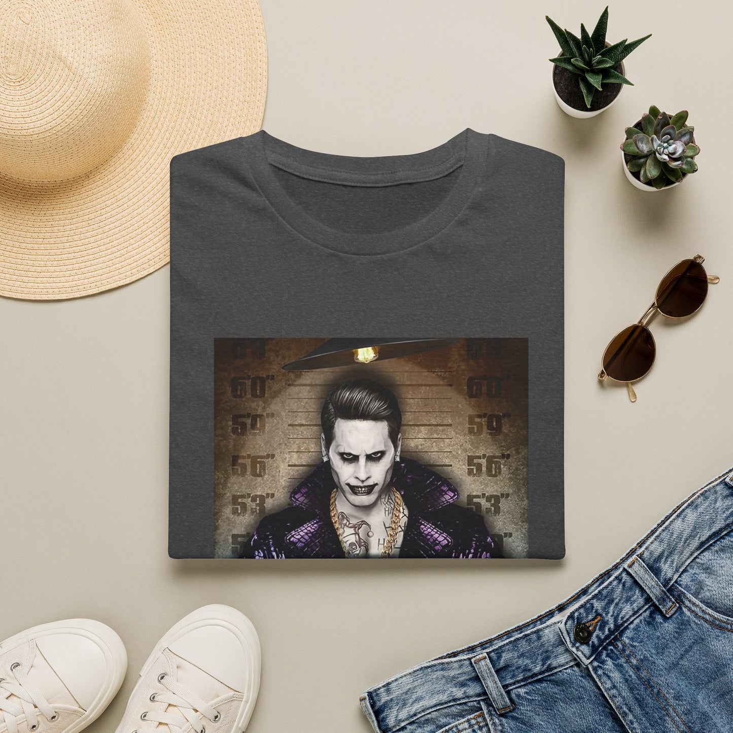 Joker Mugshot Graphic T-Shirt