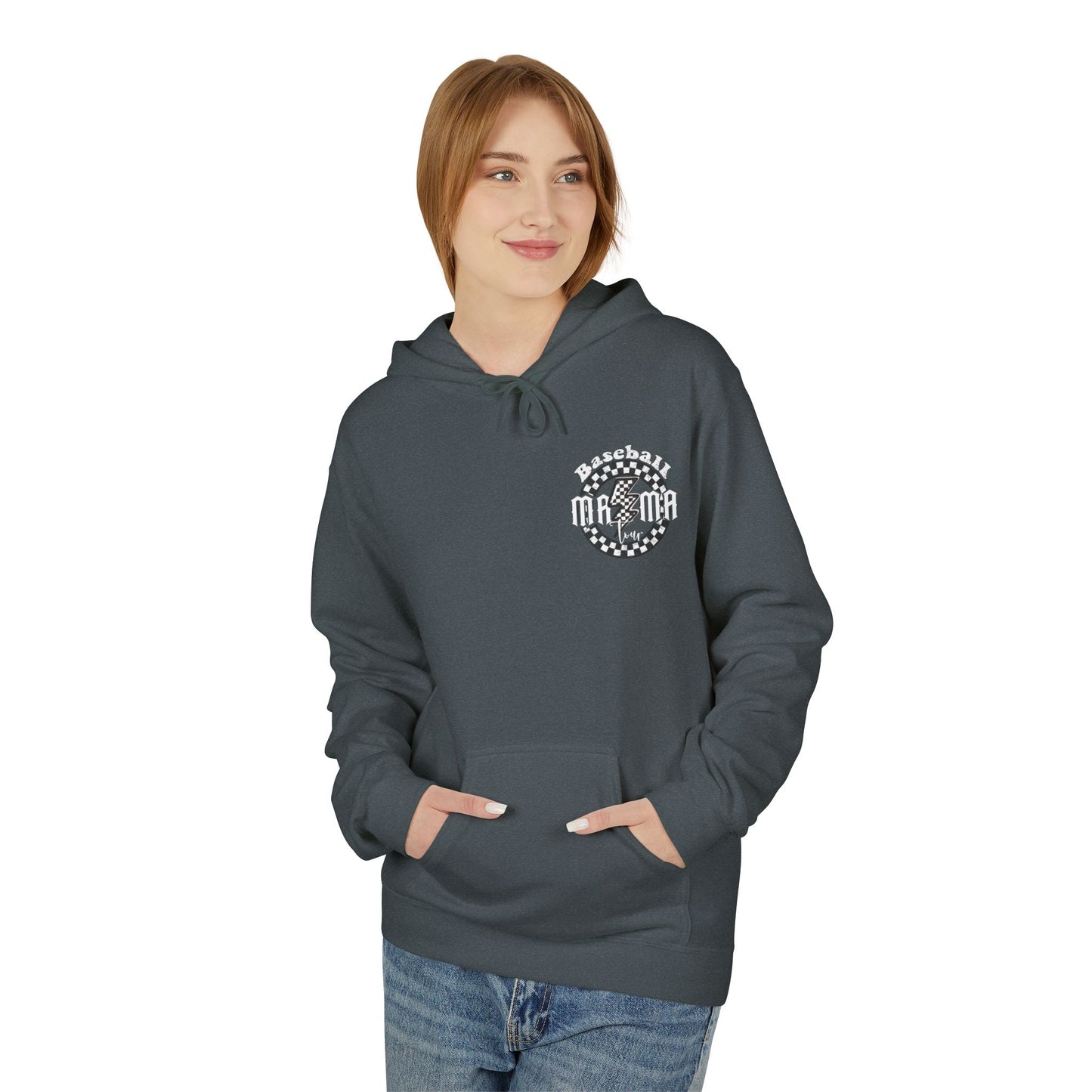 Baseball Mamas Hoodie — Vintage Tour Tee Style Hooded Sweatshirt
