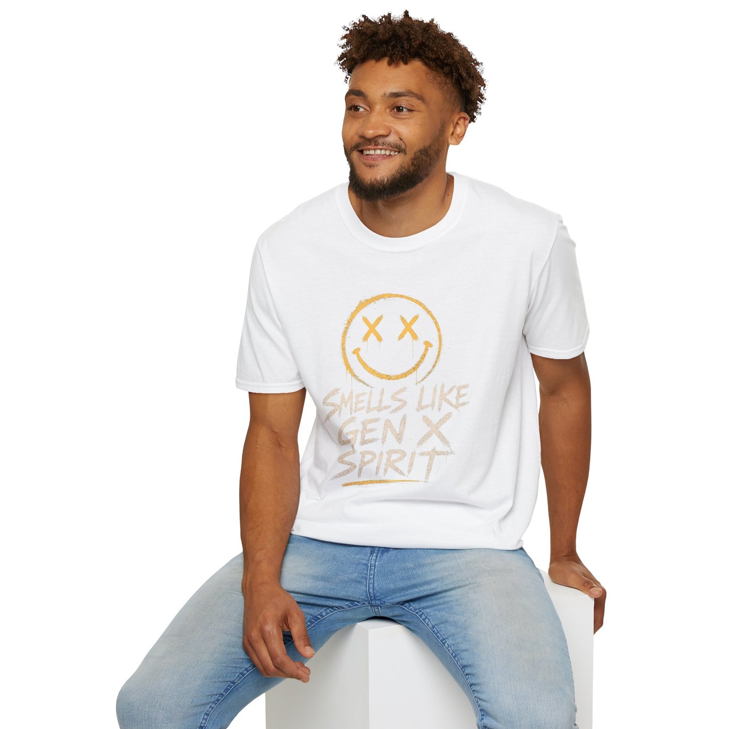 Smells Like Gen X Smiley Tee