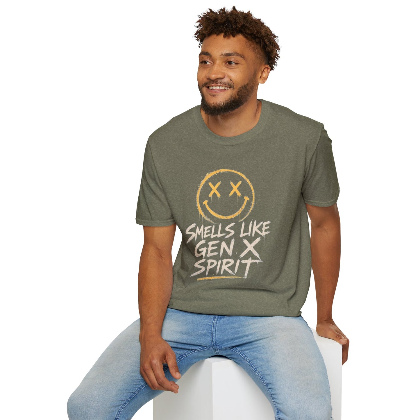 Smells Like Gen X Smiley Tee
