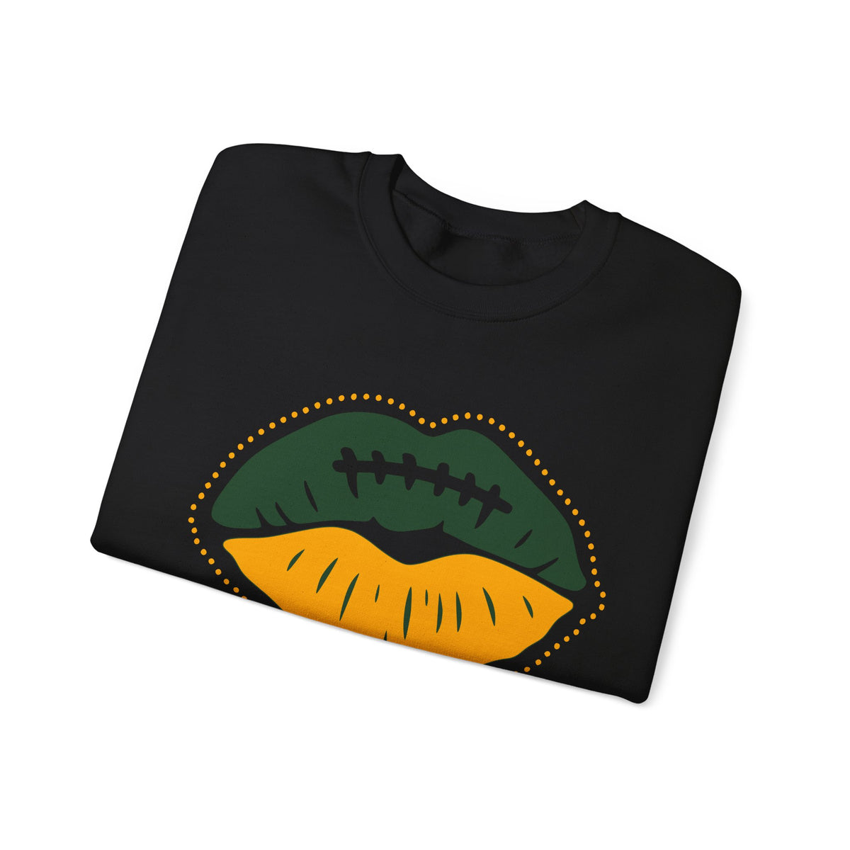 Packers Football Lip Graphic Sweatshirt