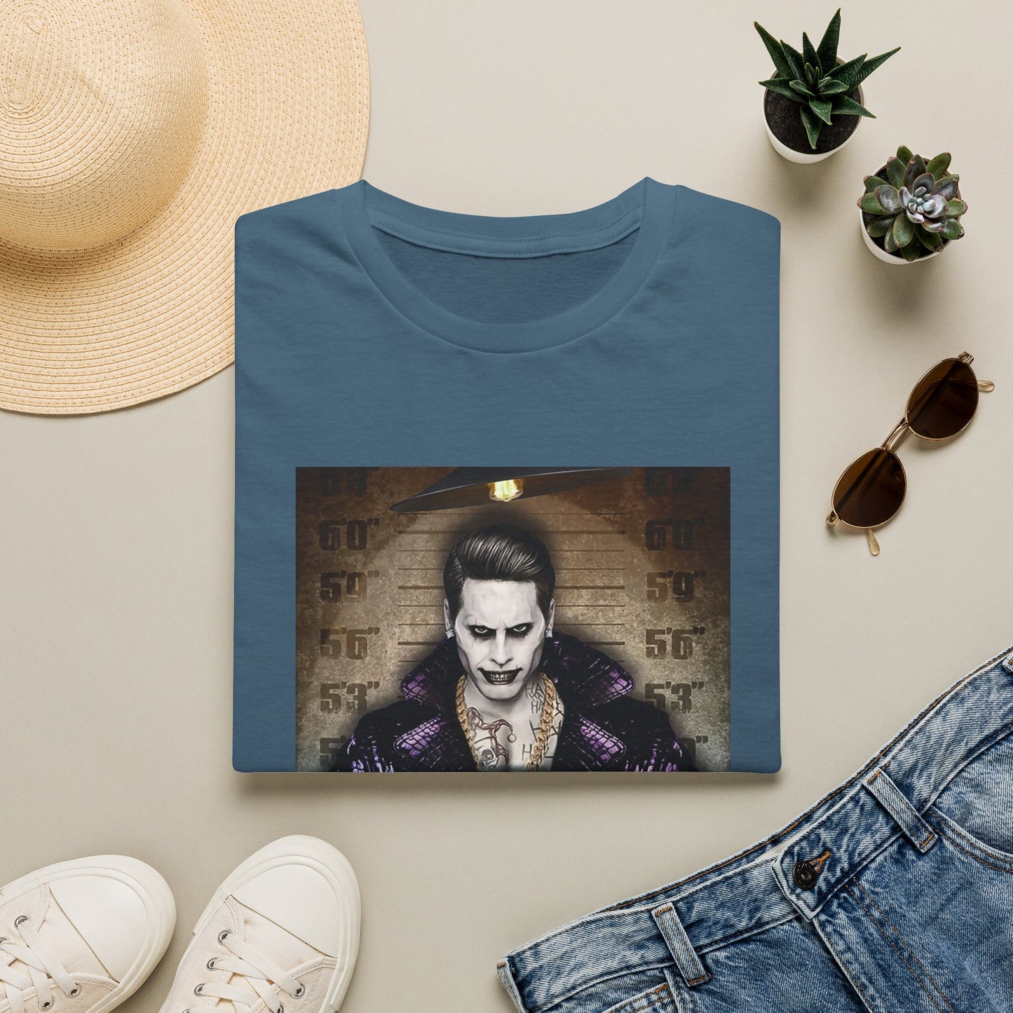 Joker Mugshot Graphic T-Shirt