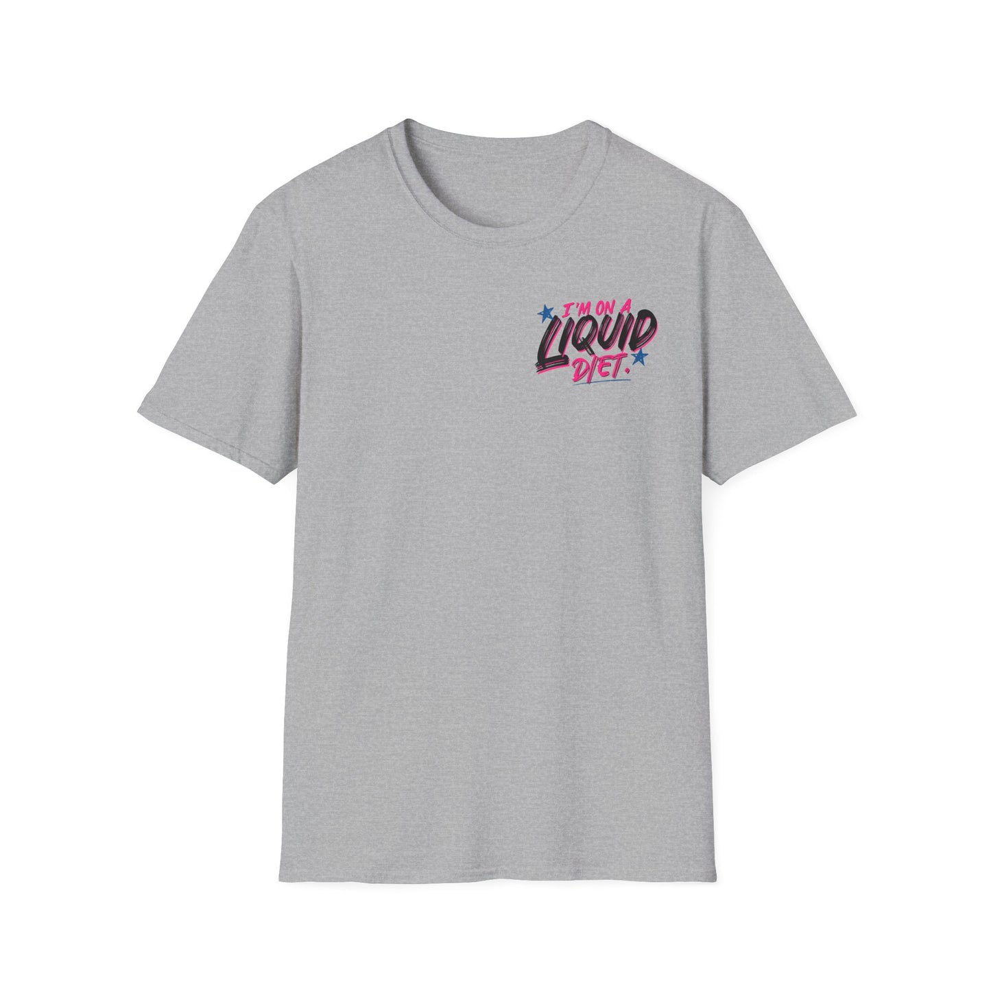 'I'm On a Liquid Diet' Graphic Tee
