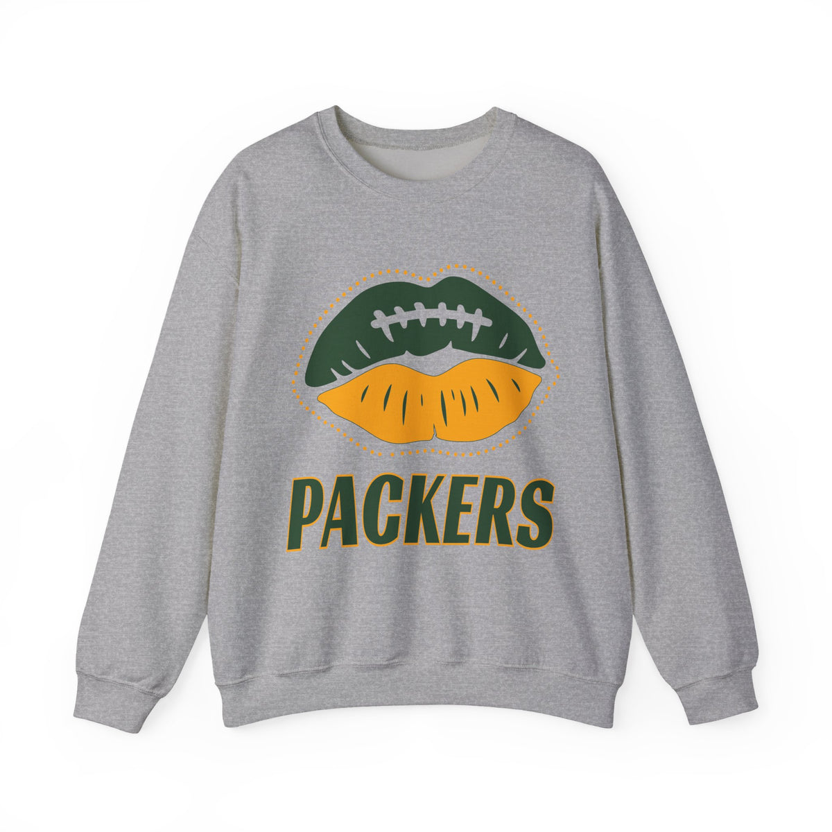 Packers Football Lip Graphic Sweatshirt