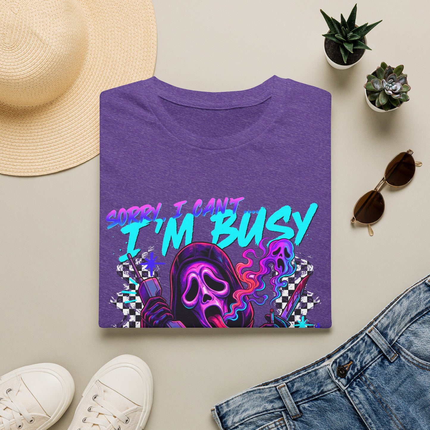 I’m Busy Ghosting People Graphic Tee