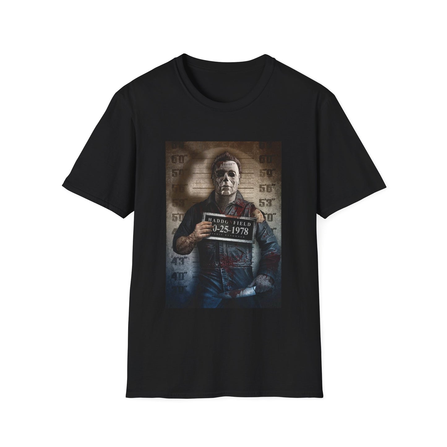 Mugshot Michael Myers Halloween T‑Shirt