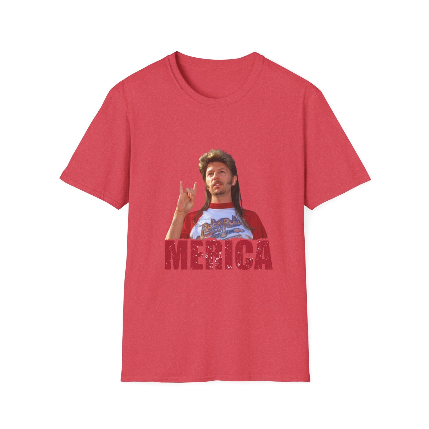 Merica Funny Mullet T-Shirt — Retro Patriotic Graphic Tee