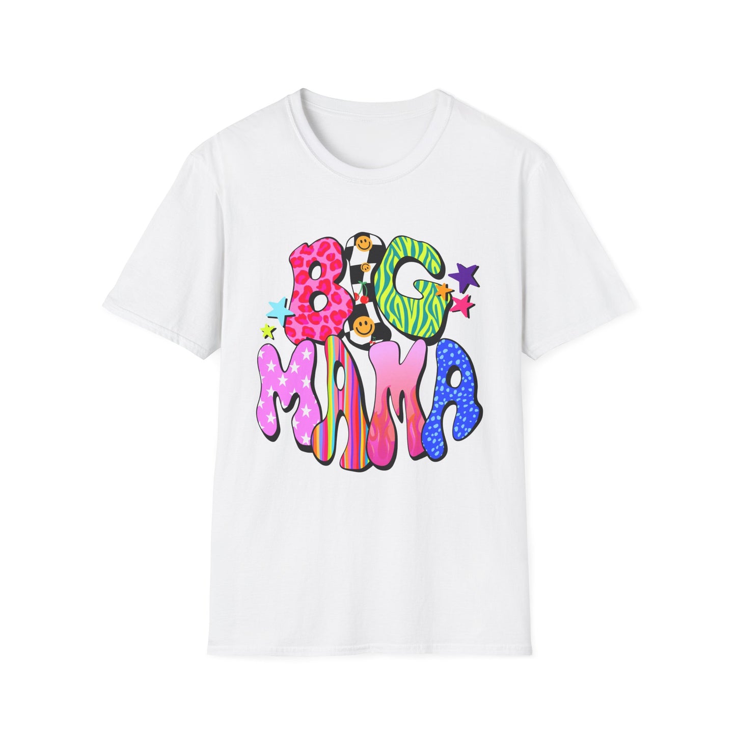 Big Mama Colorful Graphic Tee