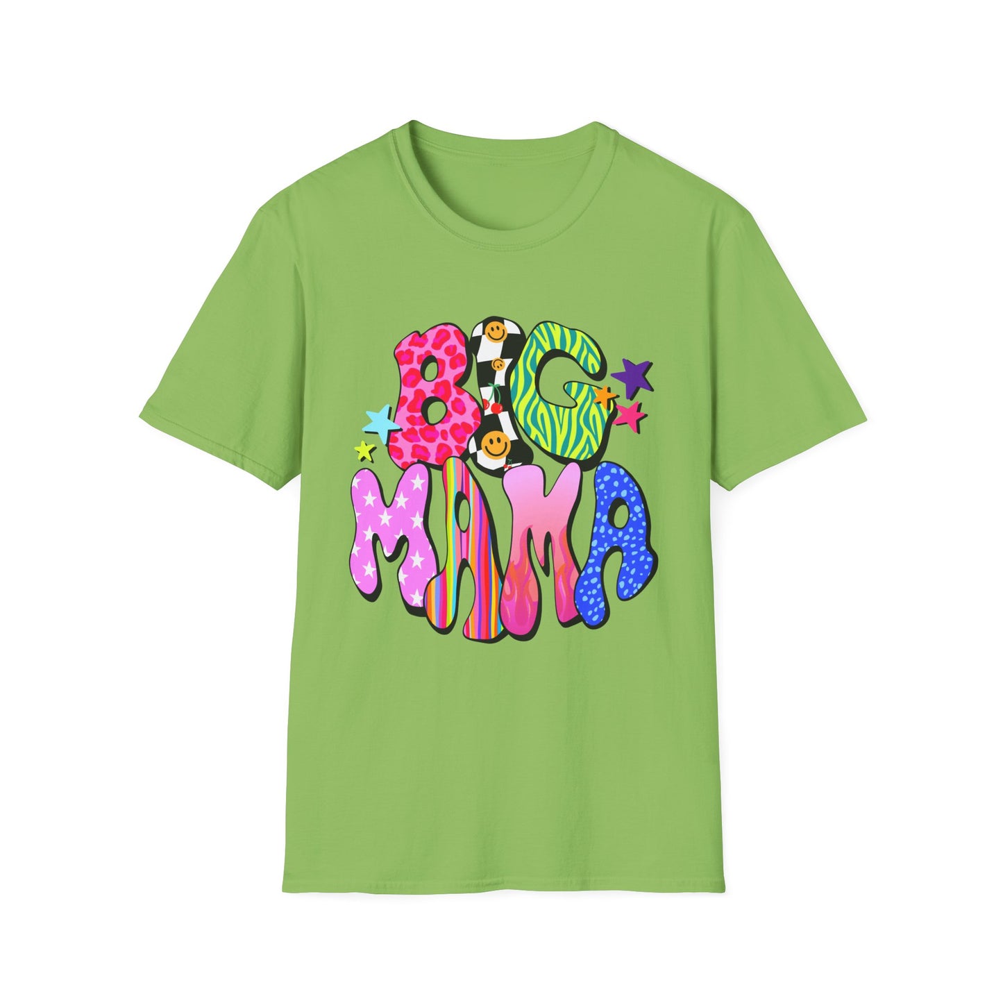 Big Mama Colorful Graphic Tee