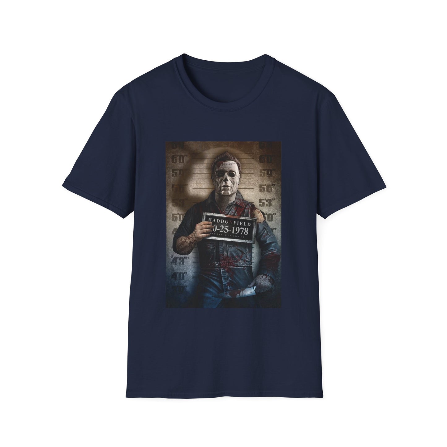 Mugshot Michael Myers Halloween T‑Shirt