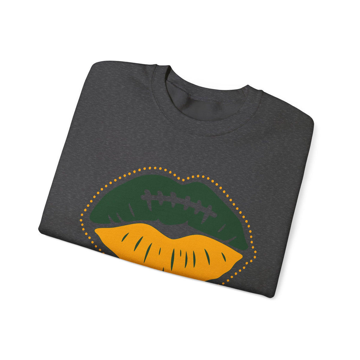 Packers Football Lip Graphic Sweatshirt
