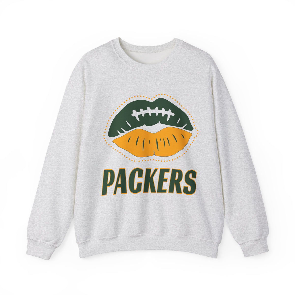 Packers Football Lip Graphic Sweatshirt