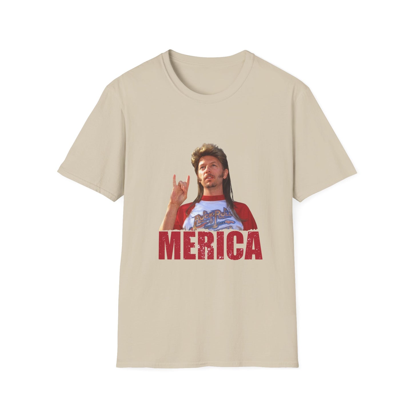 Merica Funny Mullet T-Shirt — Retro Patriotic Graphic Tee