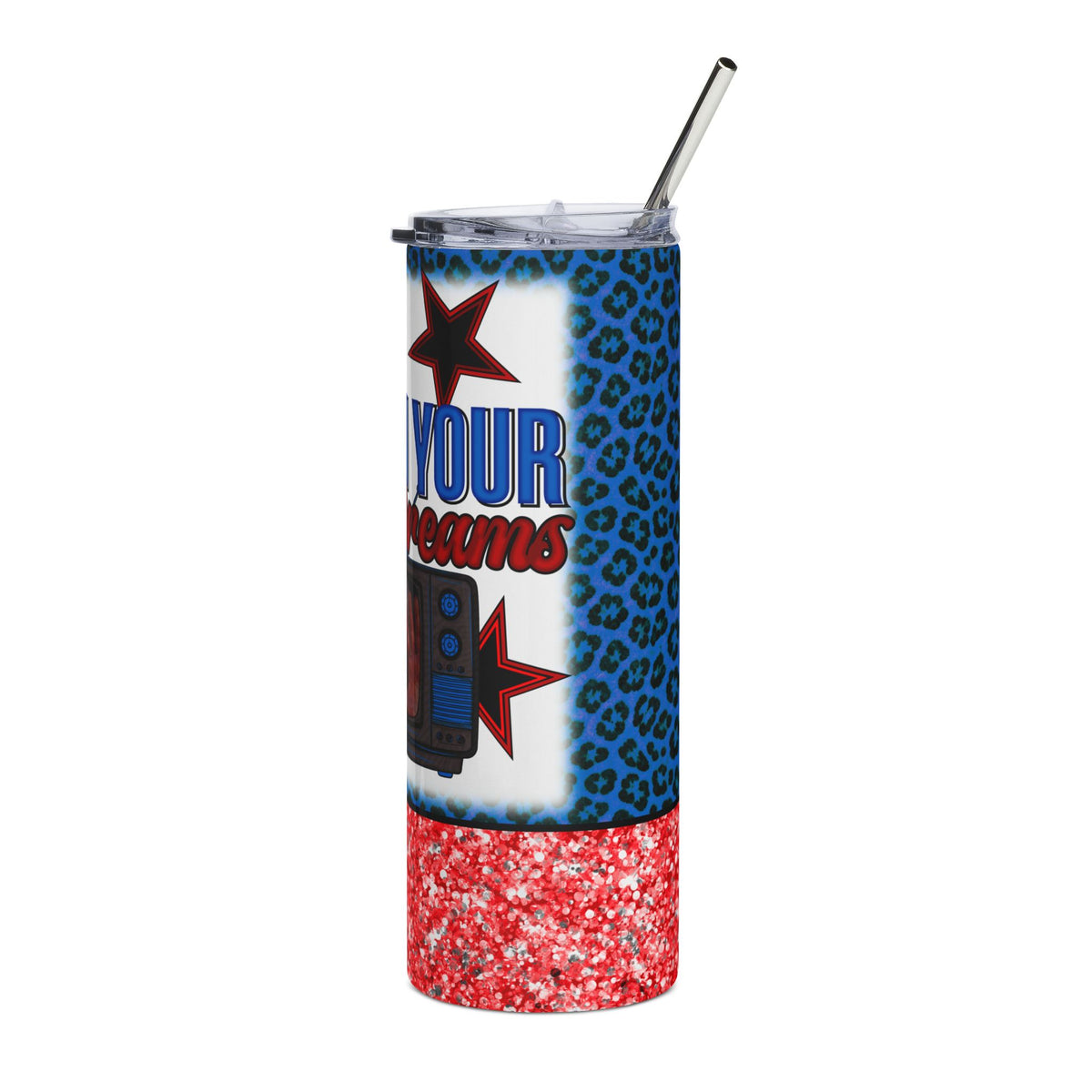 20oz Stainless Steel Tumbler Killer Clown 'In Your Dreams'