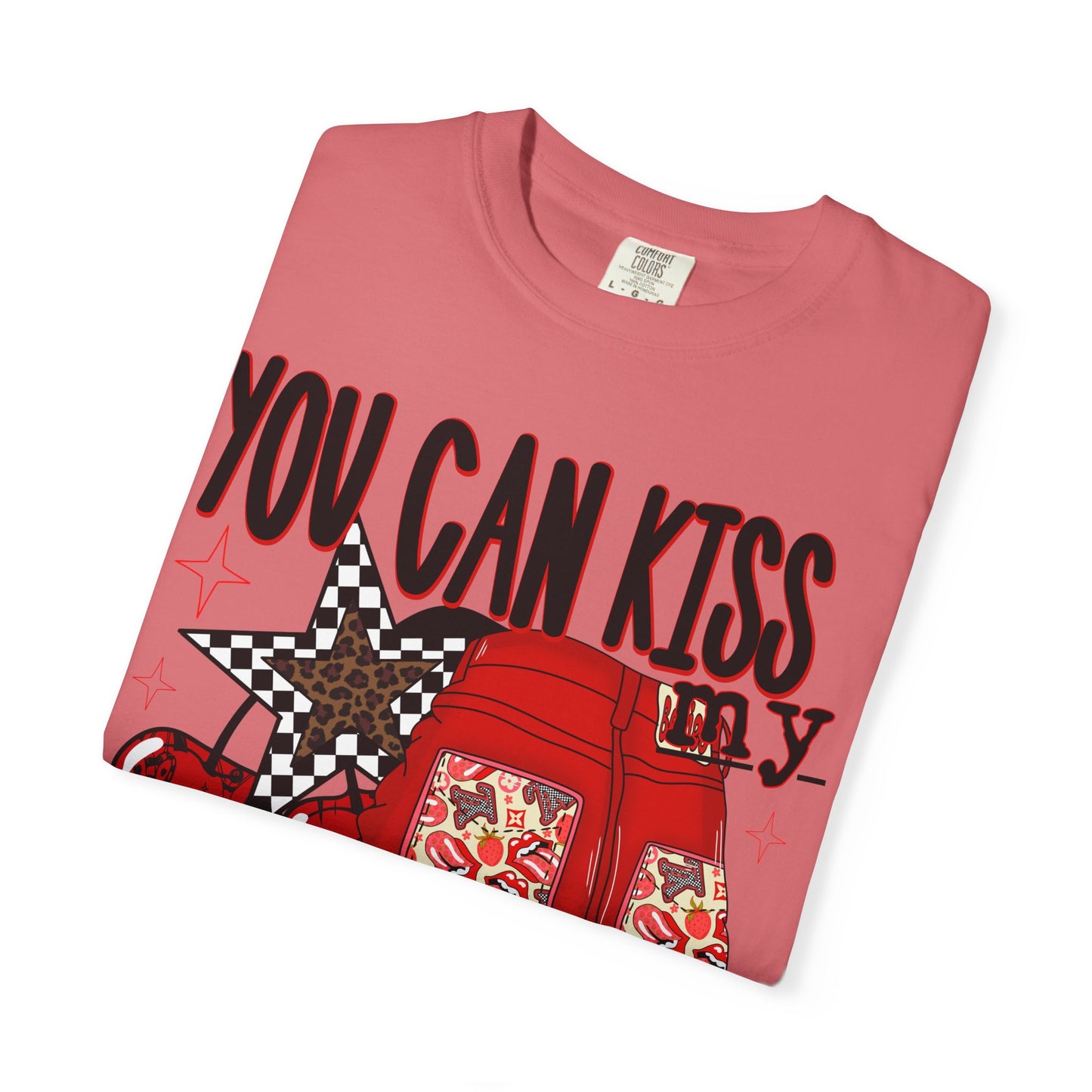 Graphic T-Shirt — "You Can Kiss My Mexican Ass" Boxing Gloves Design