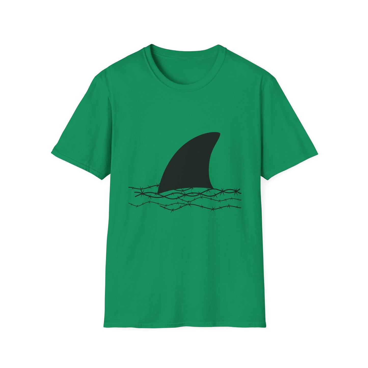 Shark Fin Graphic T-Shirt