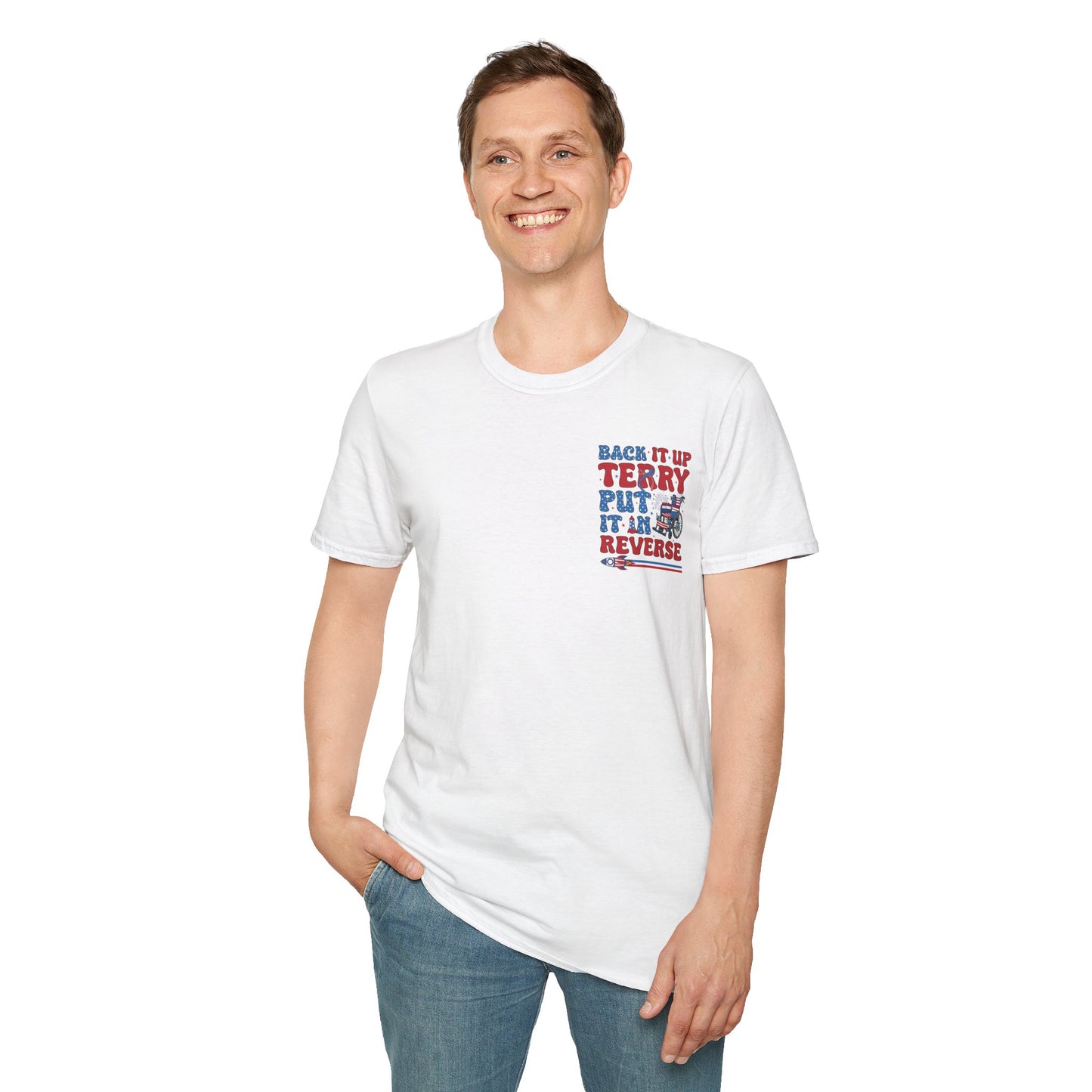 "Back It Up Terry Put It In Reverse" Graphic Tee