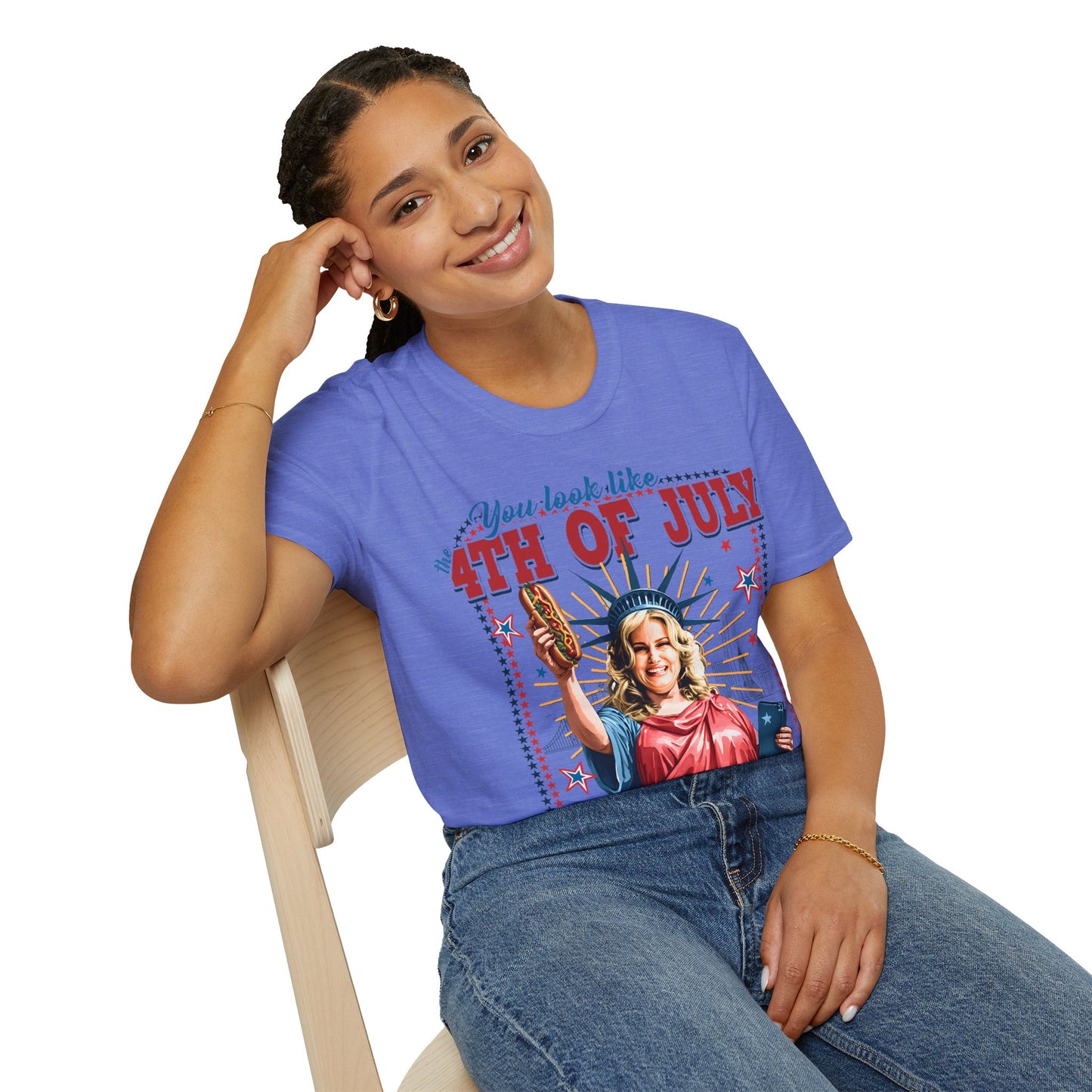 4th of July Hot Dog T-Shirt