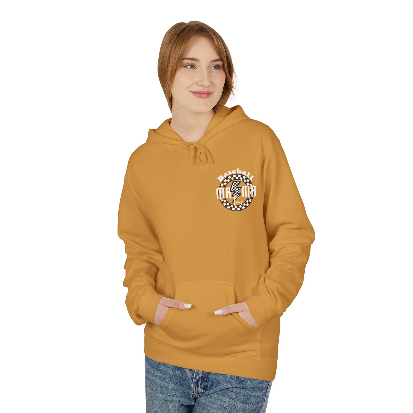 Baseball Mamas Hoodie — Vintage Tour Tee Style Hooded Sweatshirt