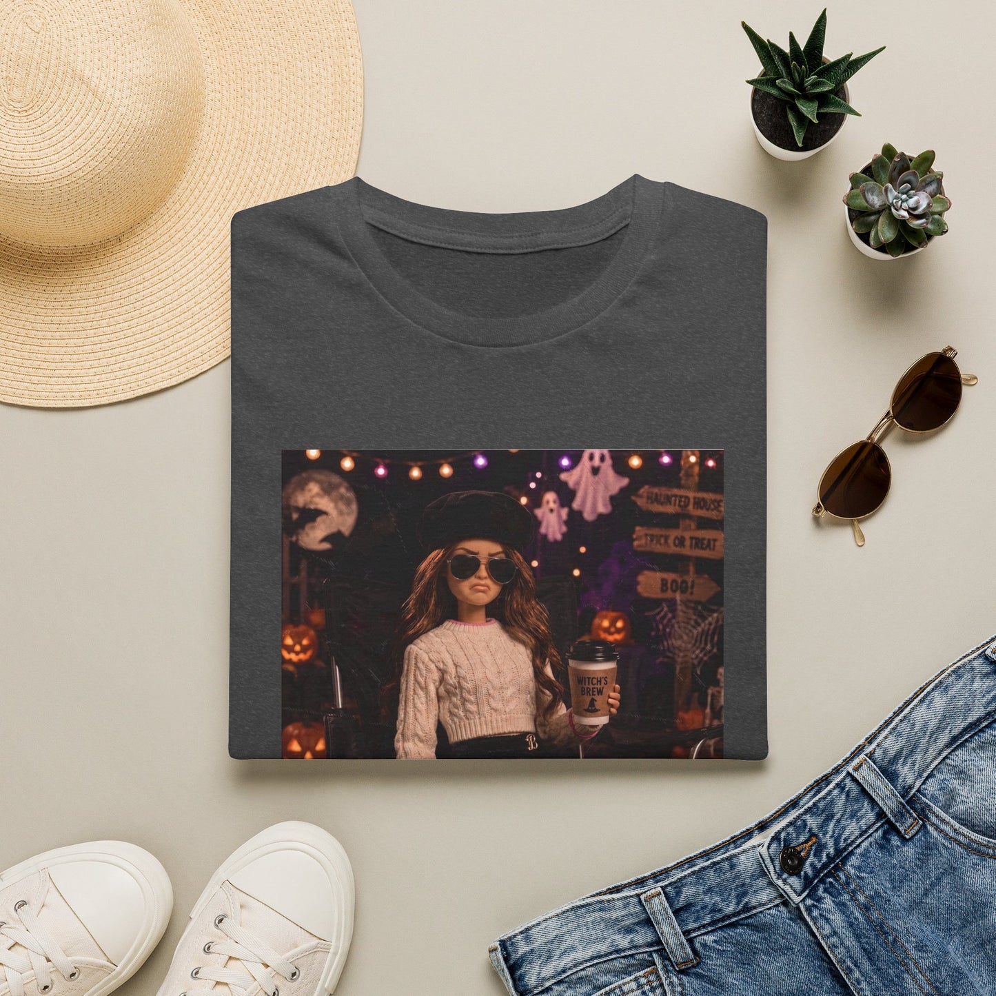 'Mentally, I’m Here' Halloween tee