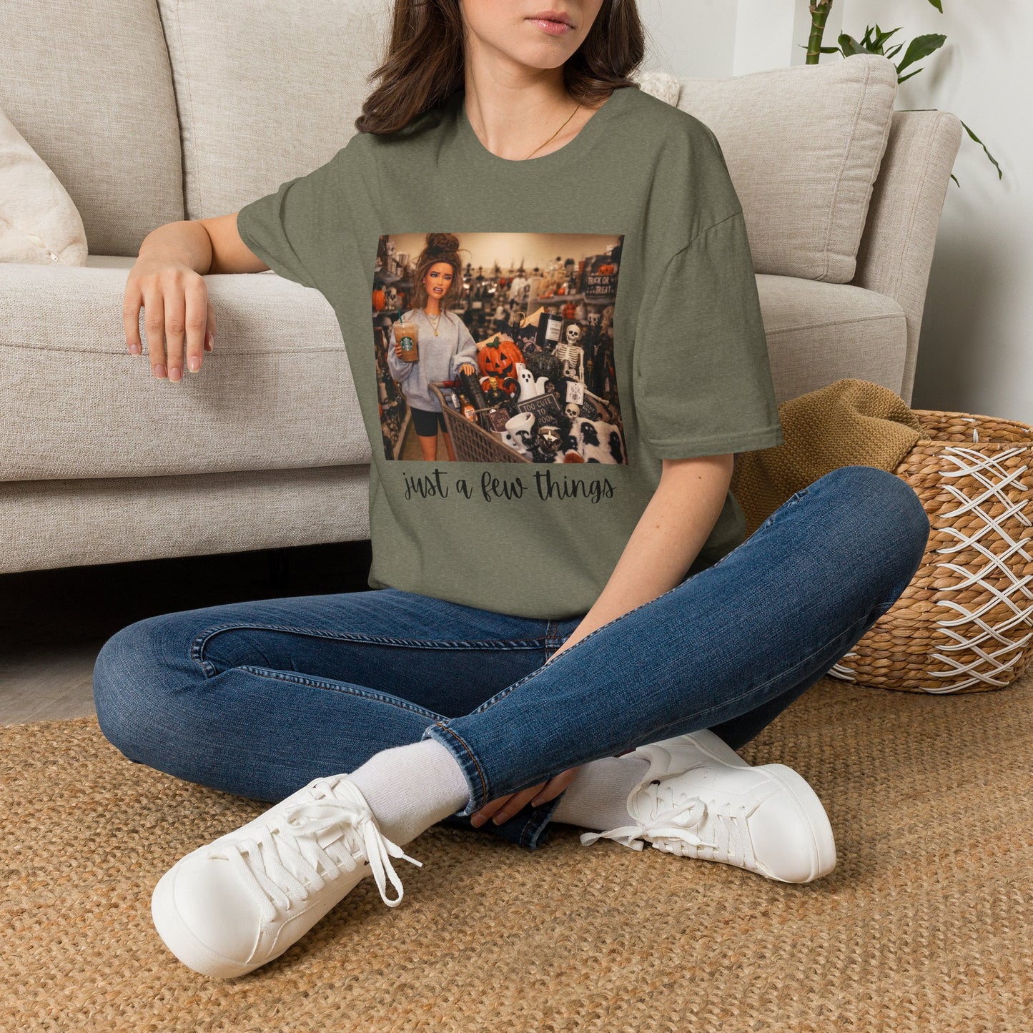 Halloween 'Just a Few Things' Cozy Fall Tee