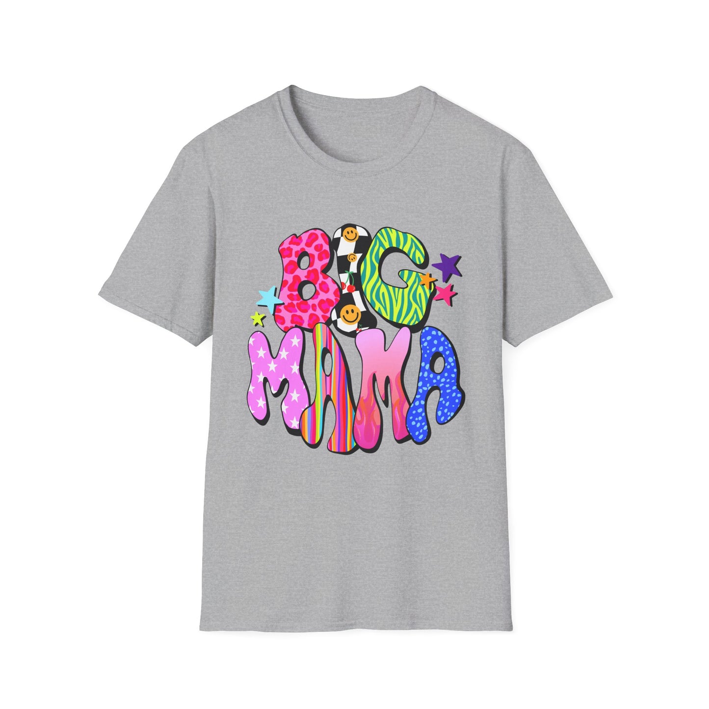 Big Mama Colorful Graphic Tee