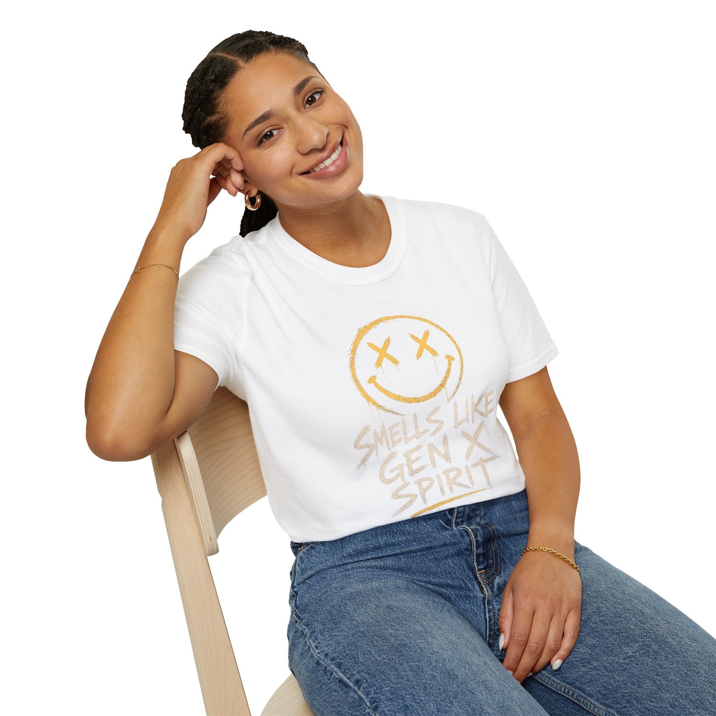 Smells Like Gen X Smiley Tee