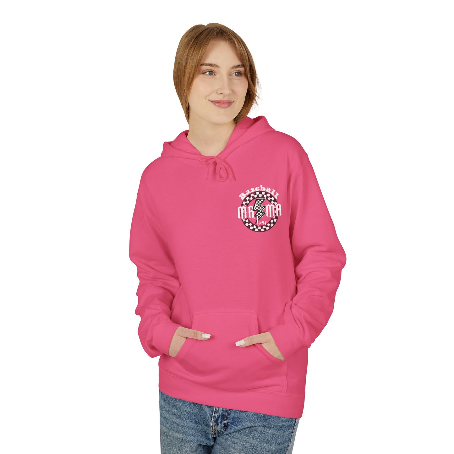 Baseball Mamas Hoodie — Vintage Tour Tee Style Hooded Sweatshirt