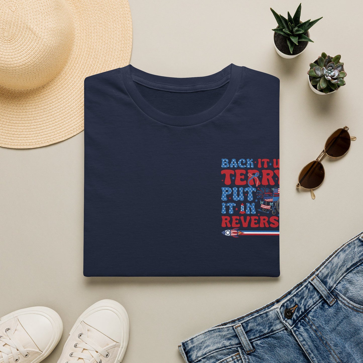 "Back It Up Terry Put It In Reverse" Graphic Tee