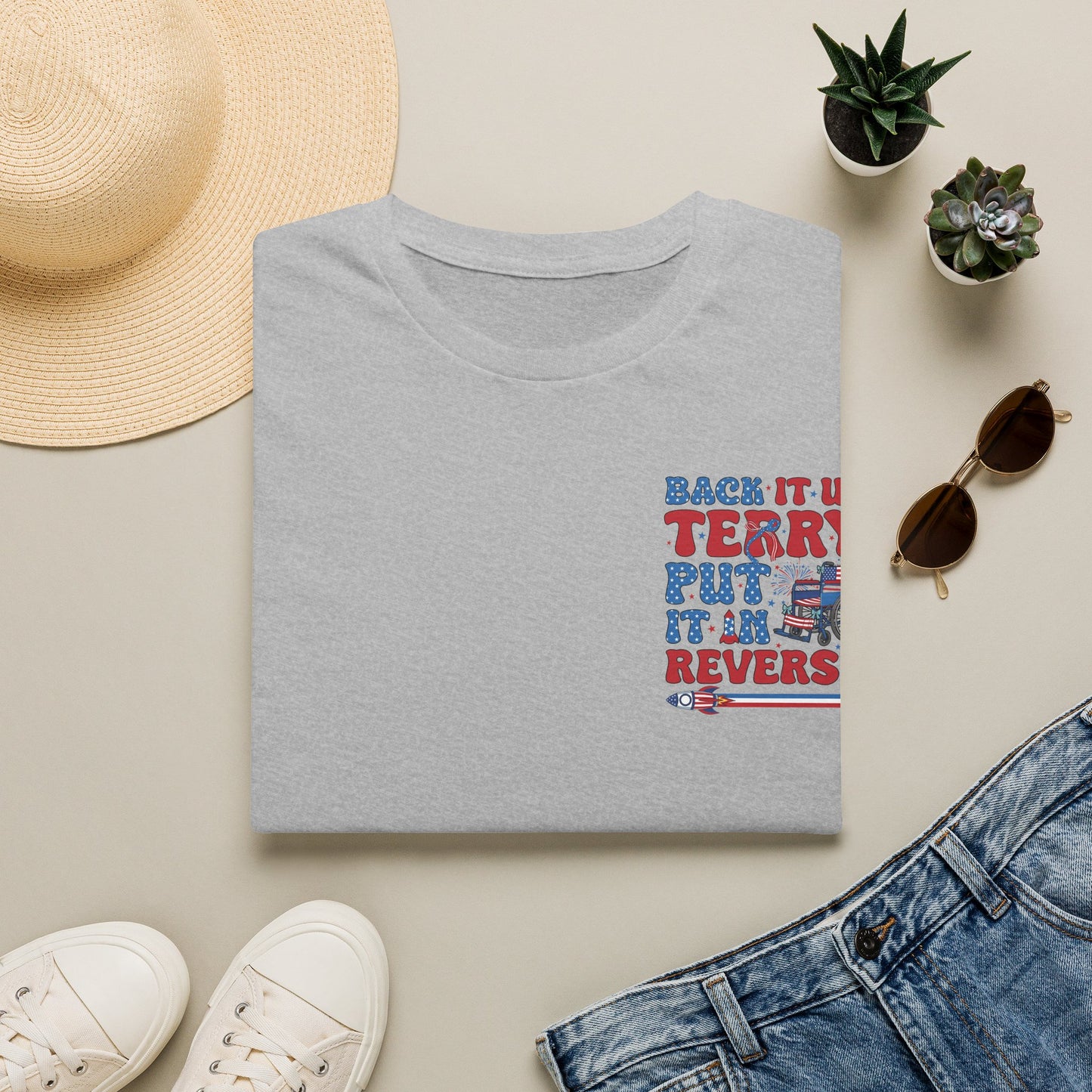 "Back It Up Terry Put It In Reverse" Graphic Tee