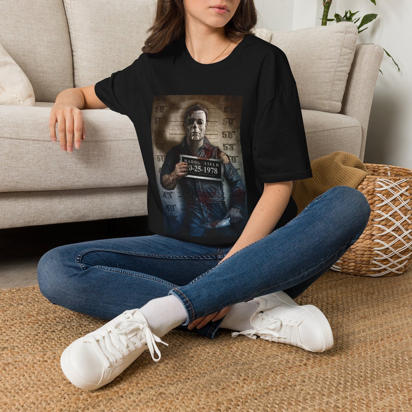 Mugshot Michael Myers Halloween T‑Shirt