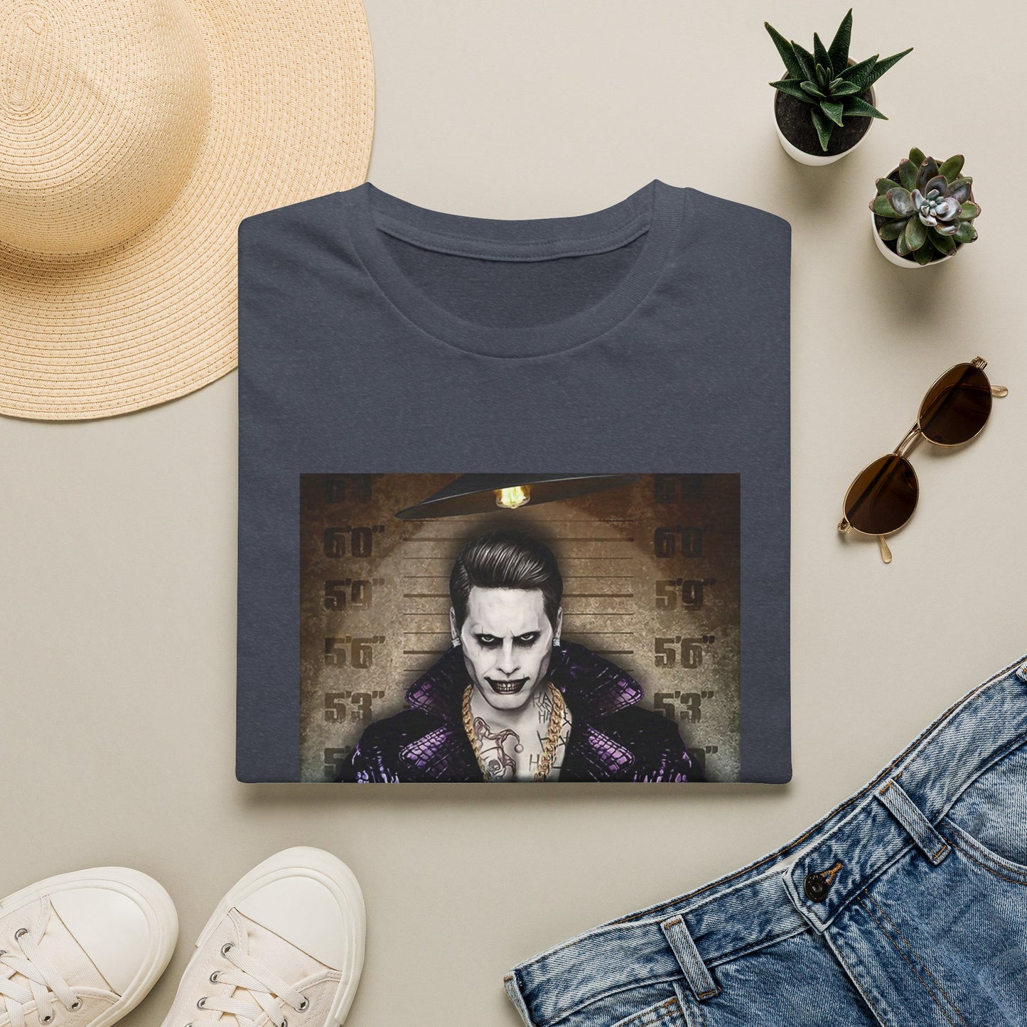 Joker Mugshot Graphic T-Shirt
