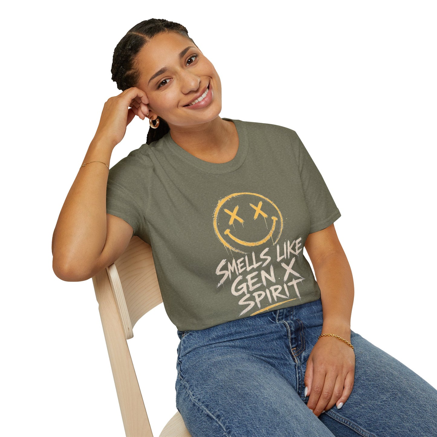 Smells Like Gen X Smiley Tee