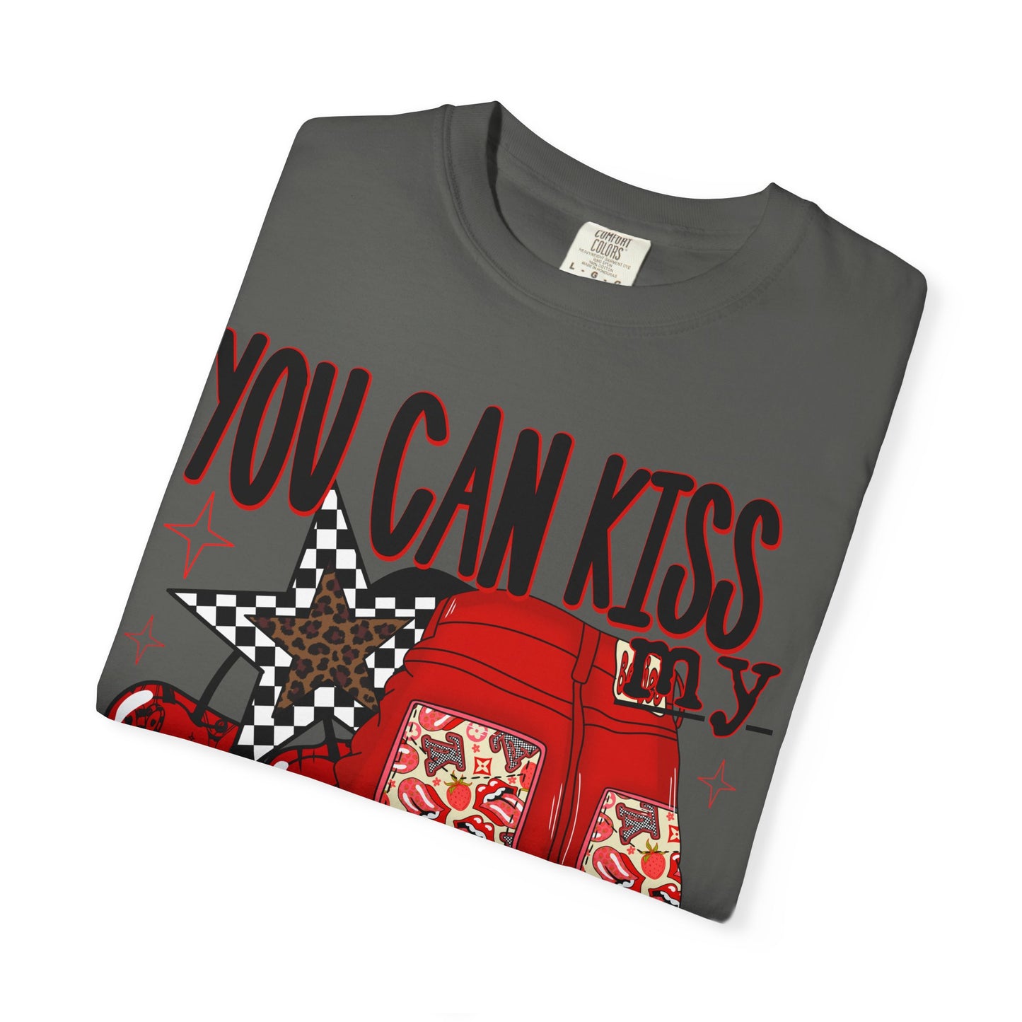 Graphic T-Shirt — "You Can Kiss My Mexican Ass" Boxing Gloves Design