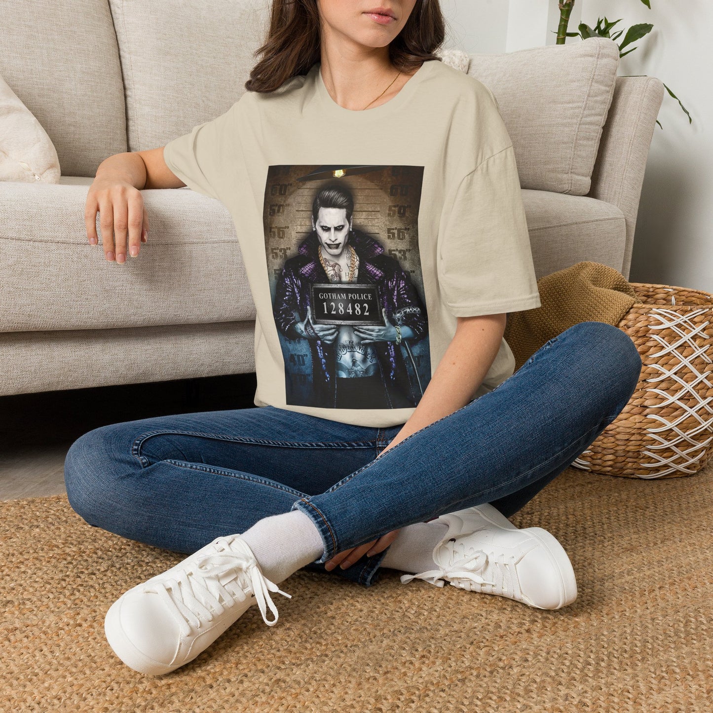 Joker Mugshot Graphic T-Shirt