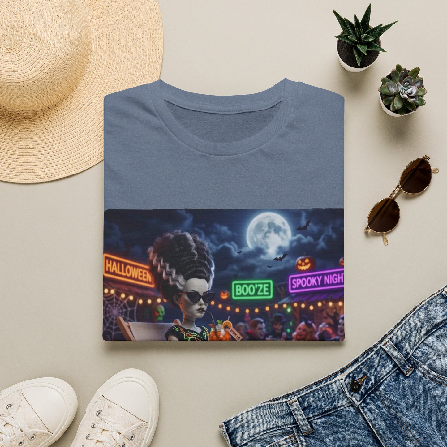 Halloween Bride – Spooky Night Monster Mash Graphic Tee