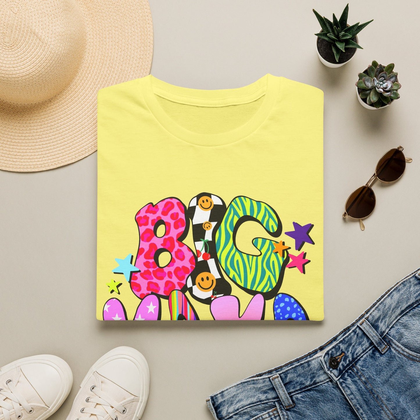 Big Mama Colorful Graphic Tee