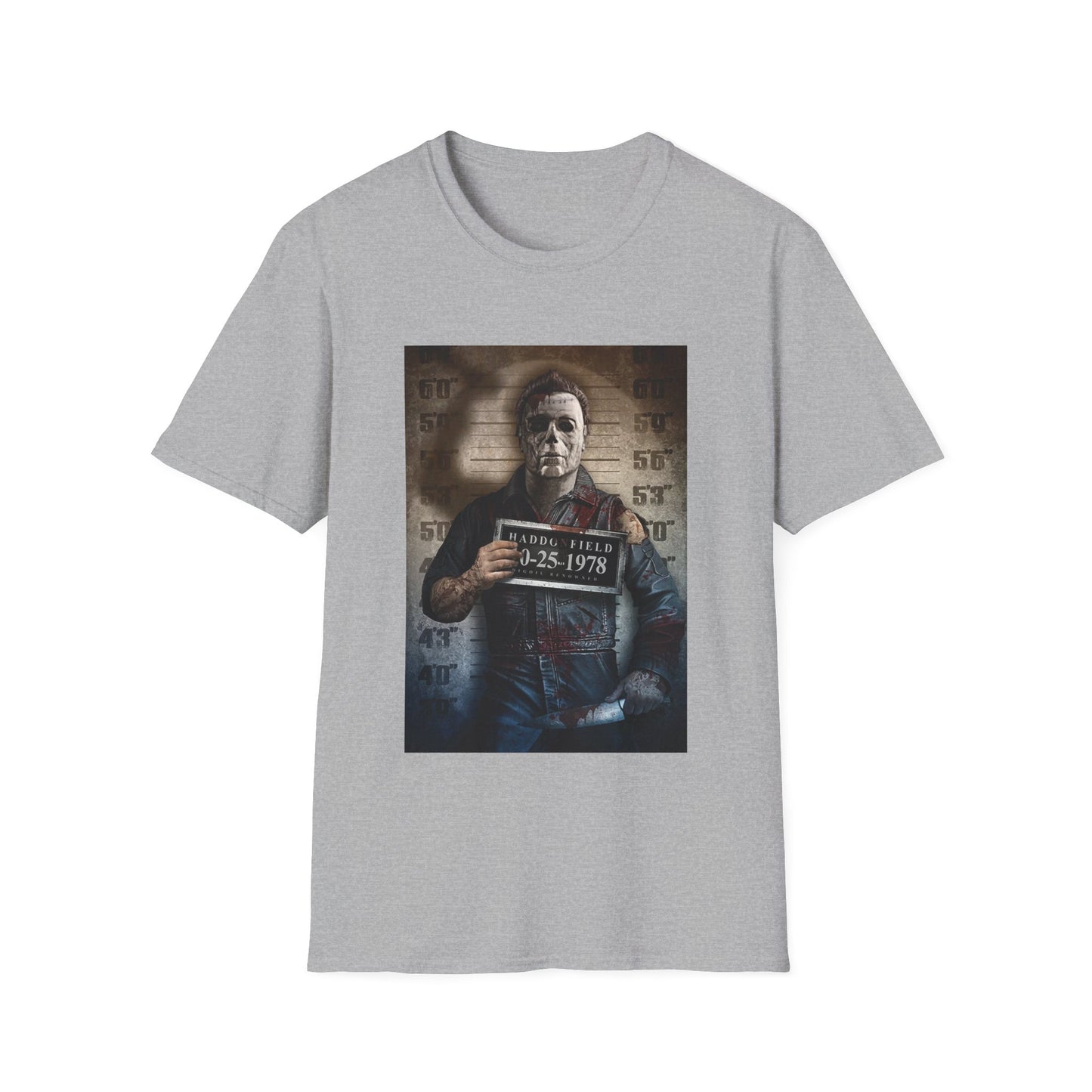 Mugshot Michael Myers Halloween T‑Shirt